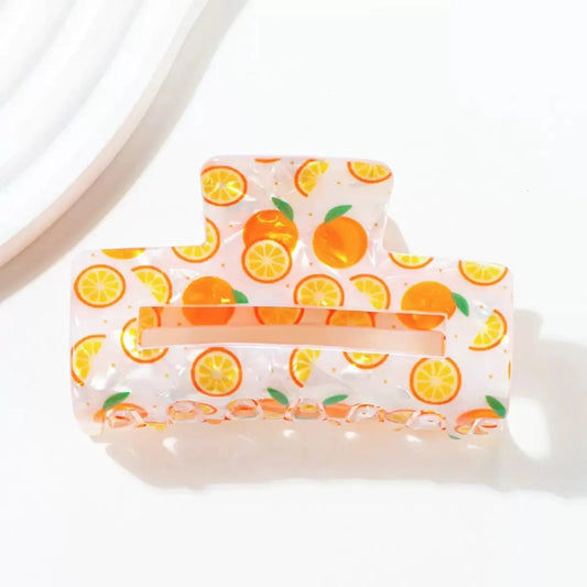 Fruit Confetti Claw Clip