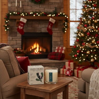 Plant-the-Box Candle