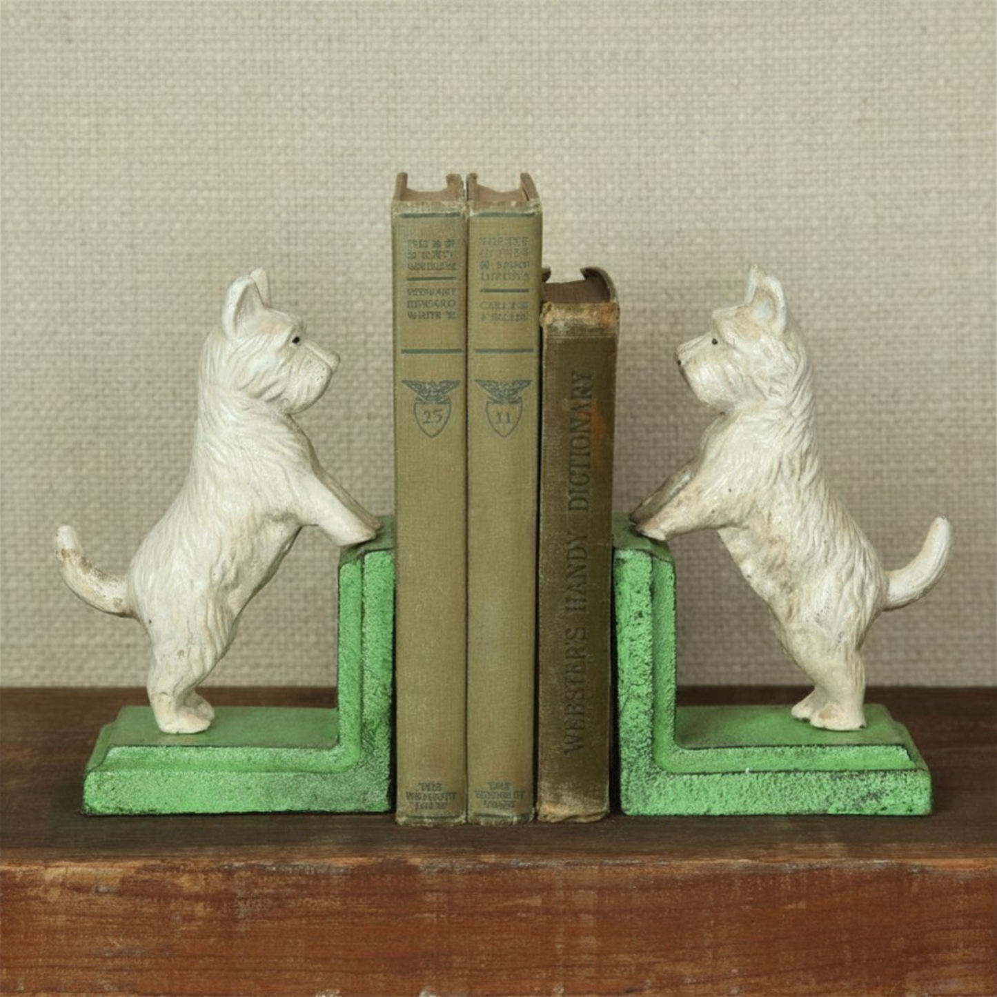 Standing Westie Bookend