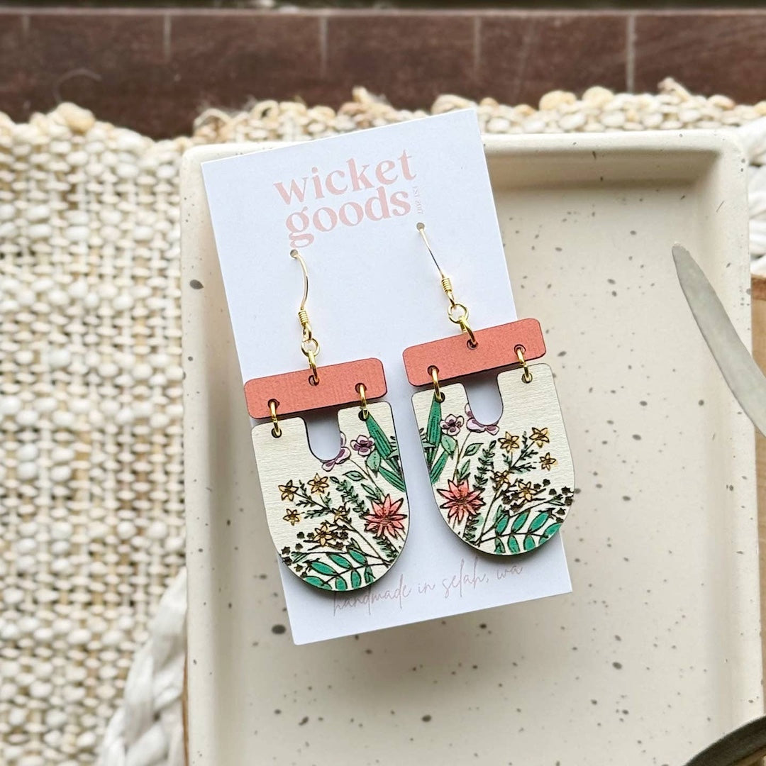 Wildflower Bouquet Earrings